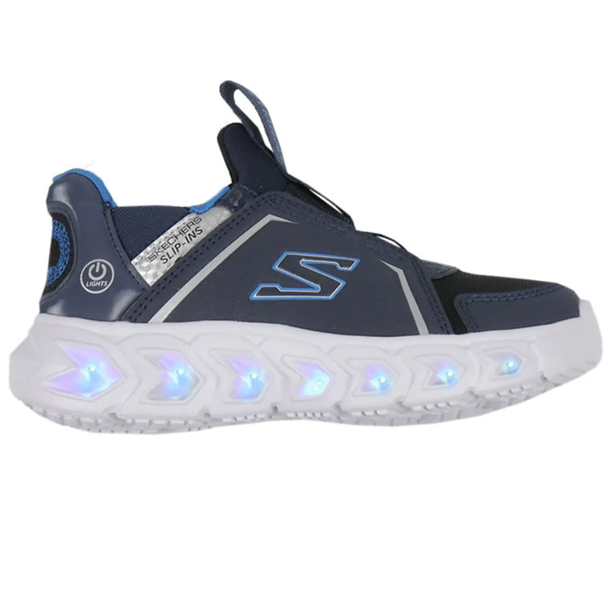 Skechers Blinkesko - HYPNO-FLASH 2.0 - Navy/Sort