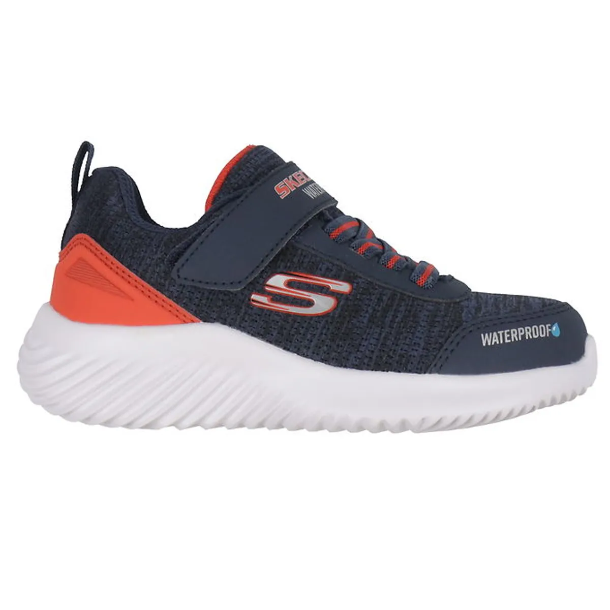 Skechers Sko - Dripper Drop - Waterproof - Navy/Rød