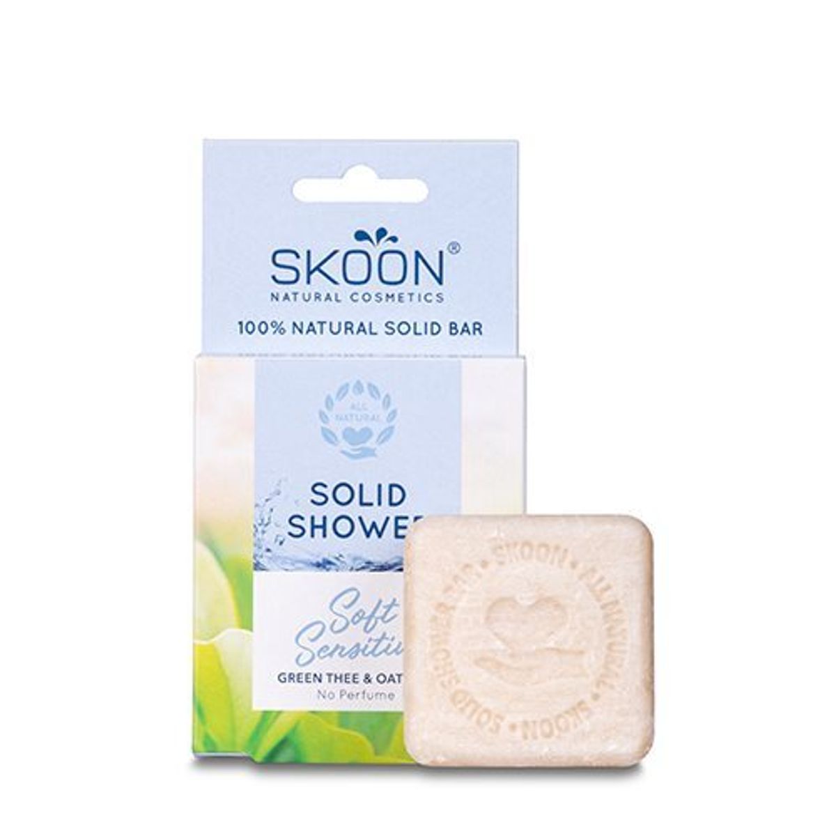 Skoon Solid Shower Bar Soft Sensitive - 90 g.