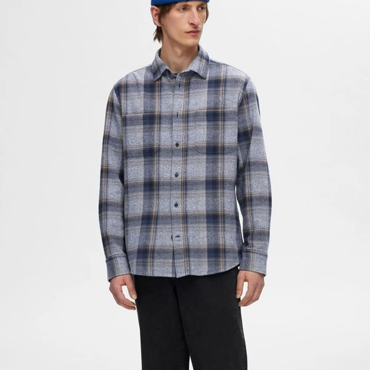 SLHREGOWEN-GRINDLE CHECK SHIRT LS