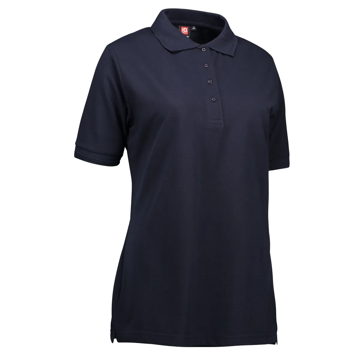 Slidstærk dame polo t-shirt i navy - 3XL