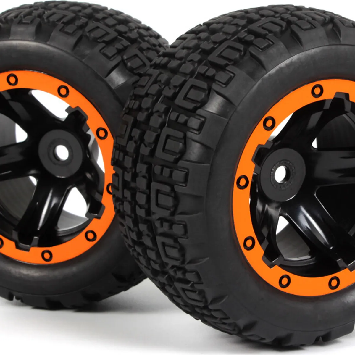 Slyder St Wheels/tires Assembled (black/orange) - 540197