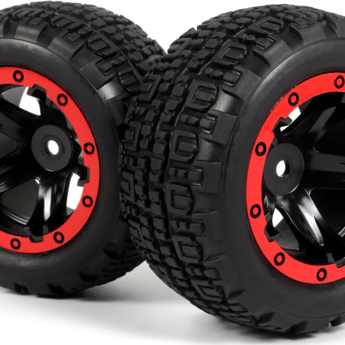 Slyder St Wheels/tires Assembled (black/red) - 540196