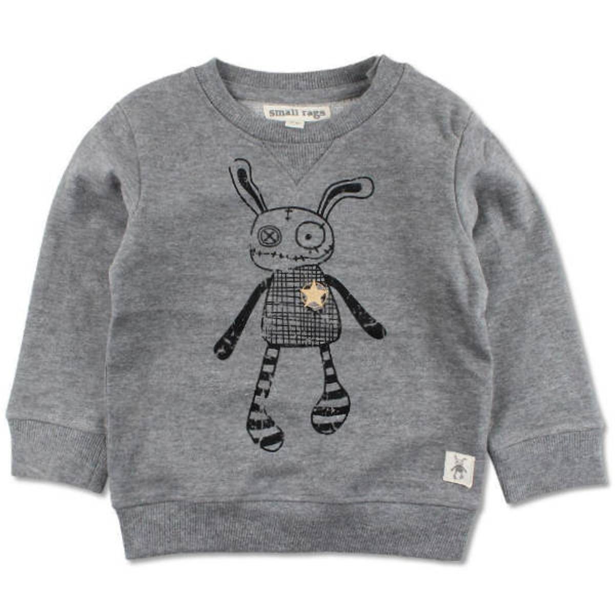 Small Rags - Hubert Sweatshirt M. Mr. Rags - Espresso - 68