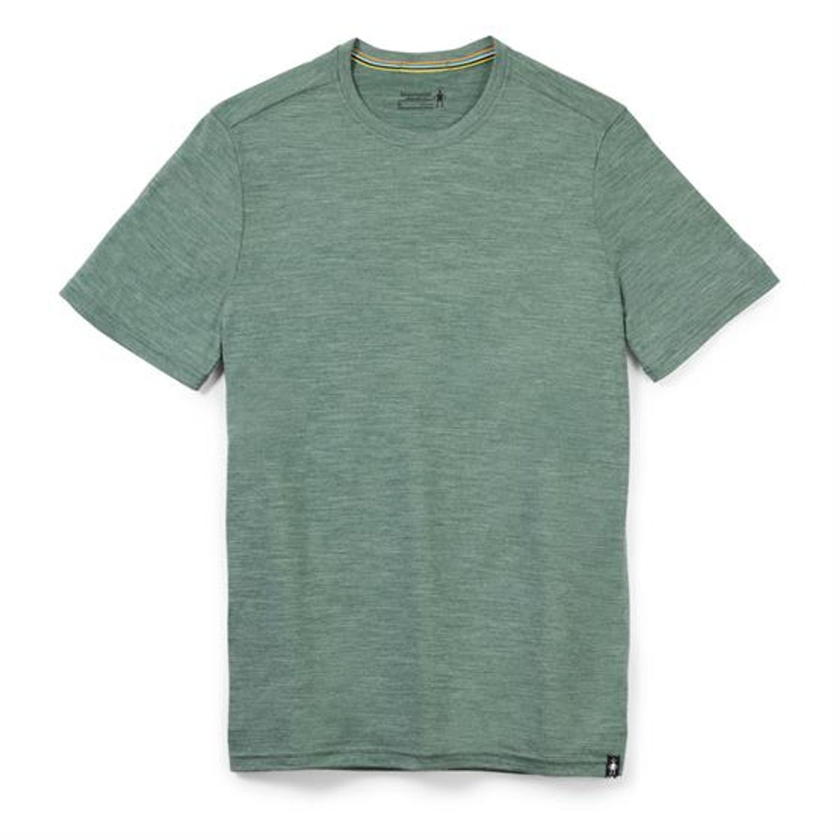 Smartwool Mens S/S Tee Slim Fit, Sage Heather