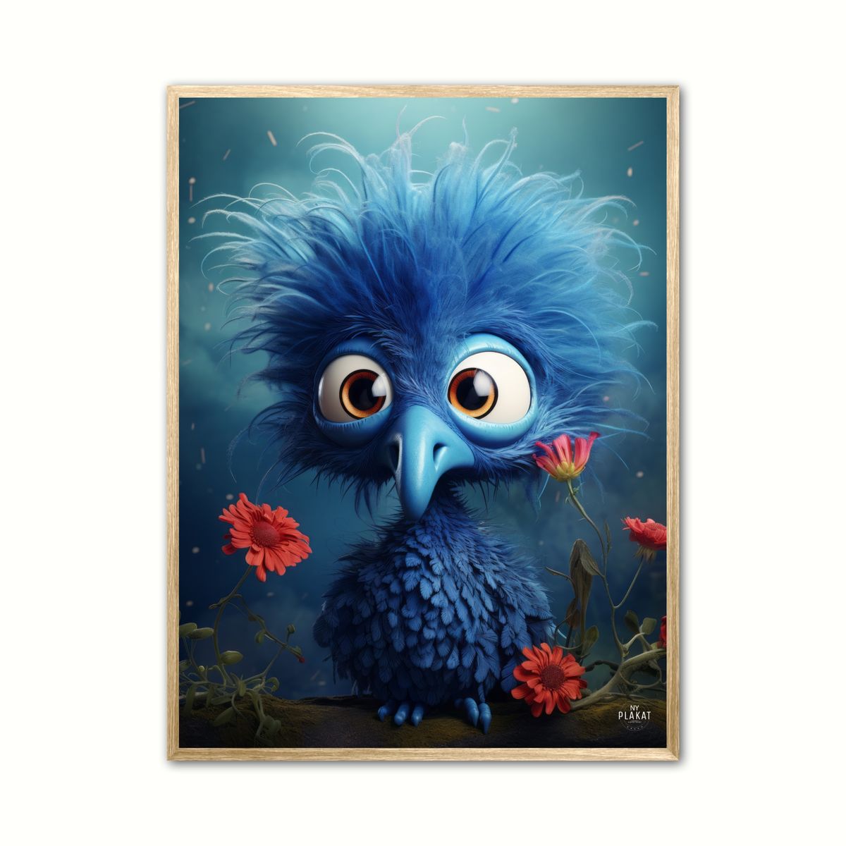 Snugglepuff - Fantasivsen plakat 50 x 70 cm (B2)