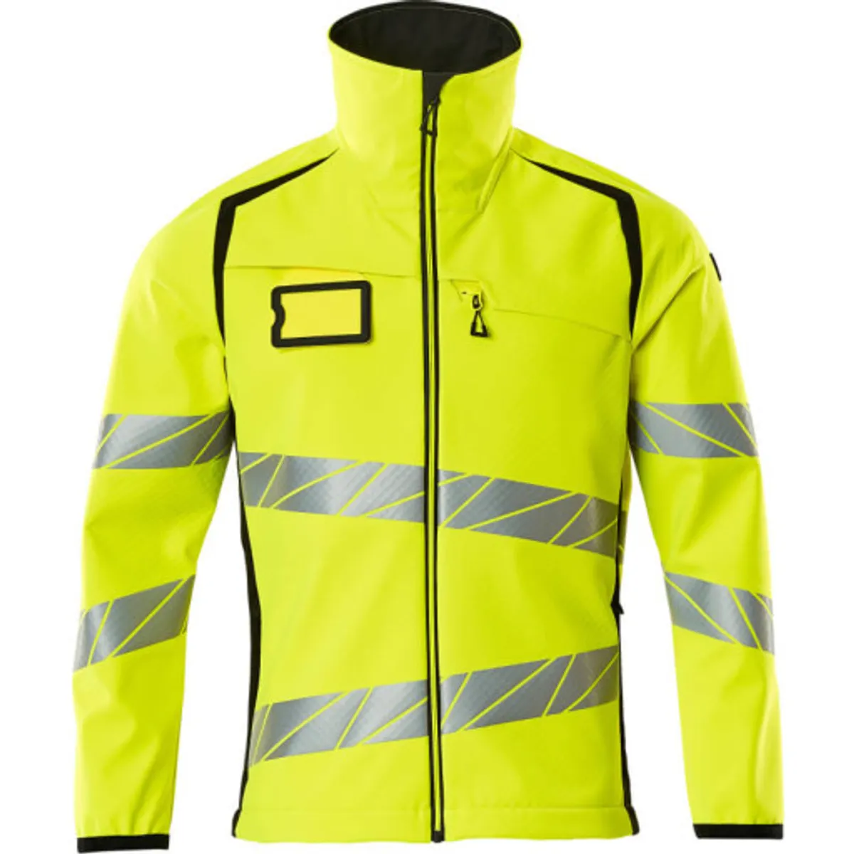 SOFTSHELL JAKKE,L,HI-VIS GUL/S