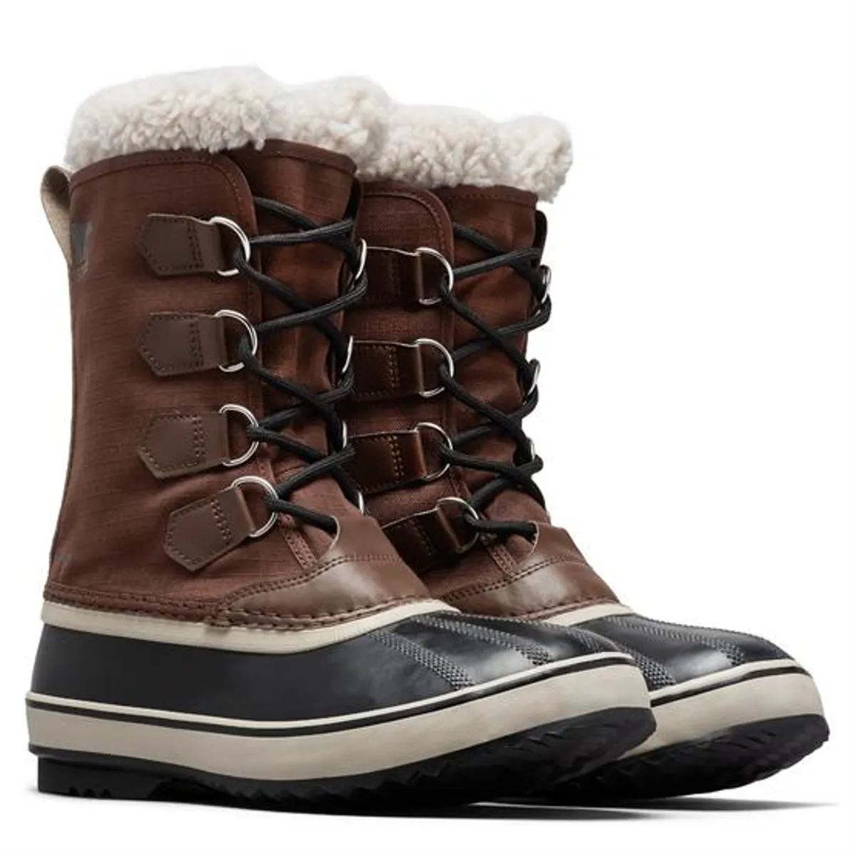 Sorel 1964 Pac Nylon WP Mens, Tobacco / Black