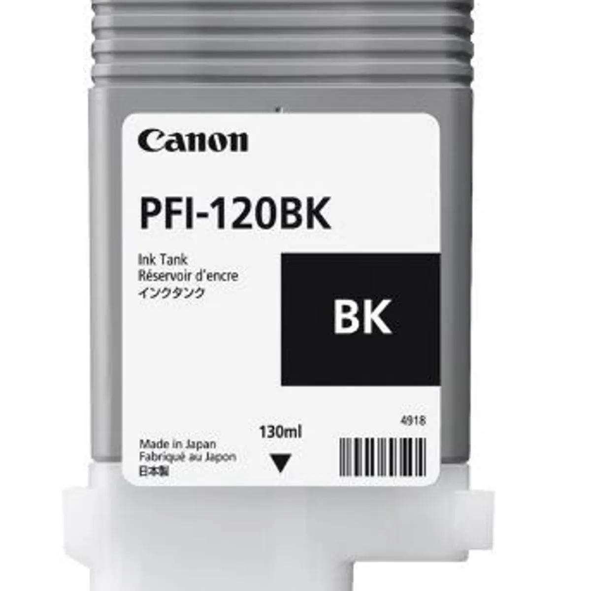 Sort blækpatron PFI-120BK - Canon - 130ml.