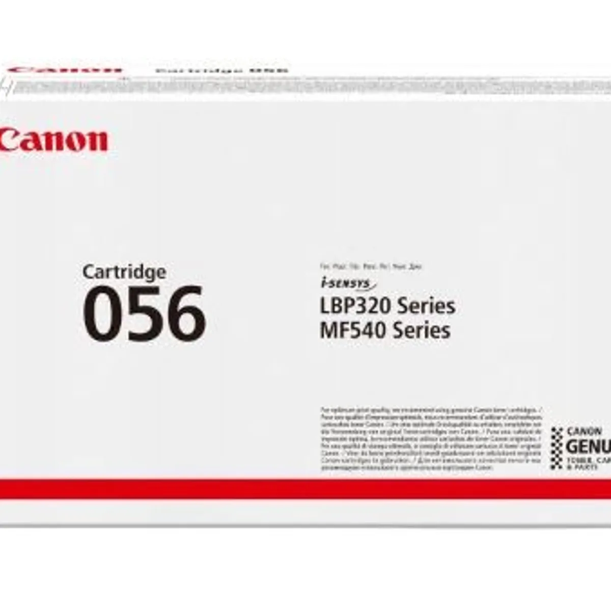 Sort lasertoner - Canon 056 - 10.000 sider.