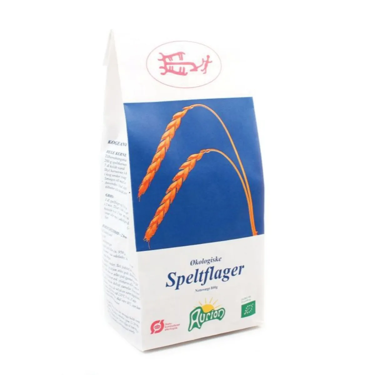 Speltflager Aurion 800 g - Økologisk