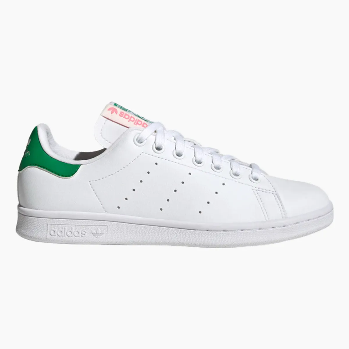 Stan Smith GY1508 - FTWWHT/GREEN/BLIPINK - Adidas Originals - Hvid 39 1/3