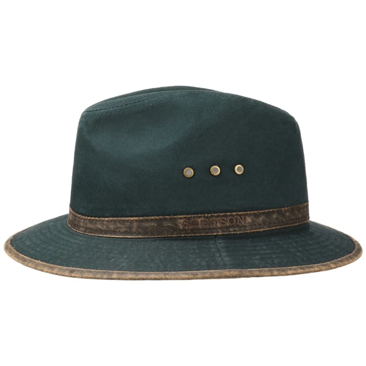 Stetson Ava Traveller Cotton hat UPF40+, mørkeblå-2XL - Hat