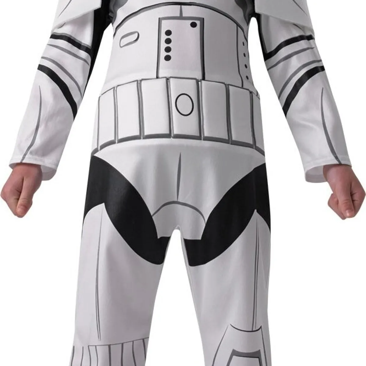 Stormtrooper Kostume / Udklædning - 5-6 år - Rubies