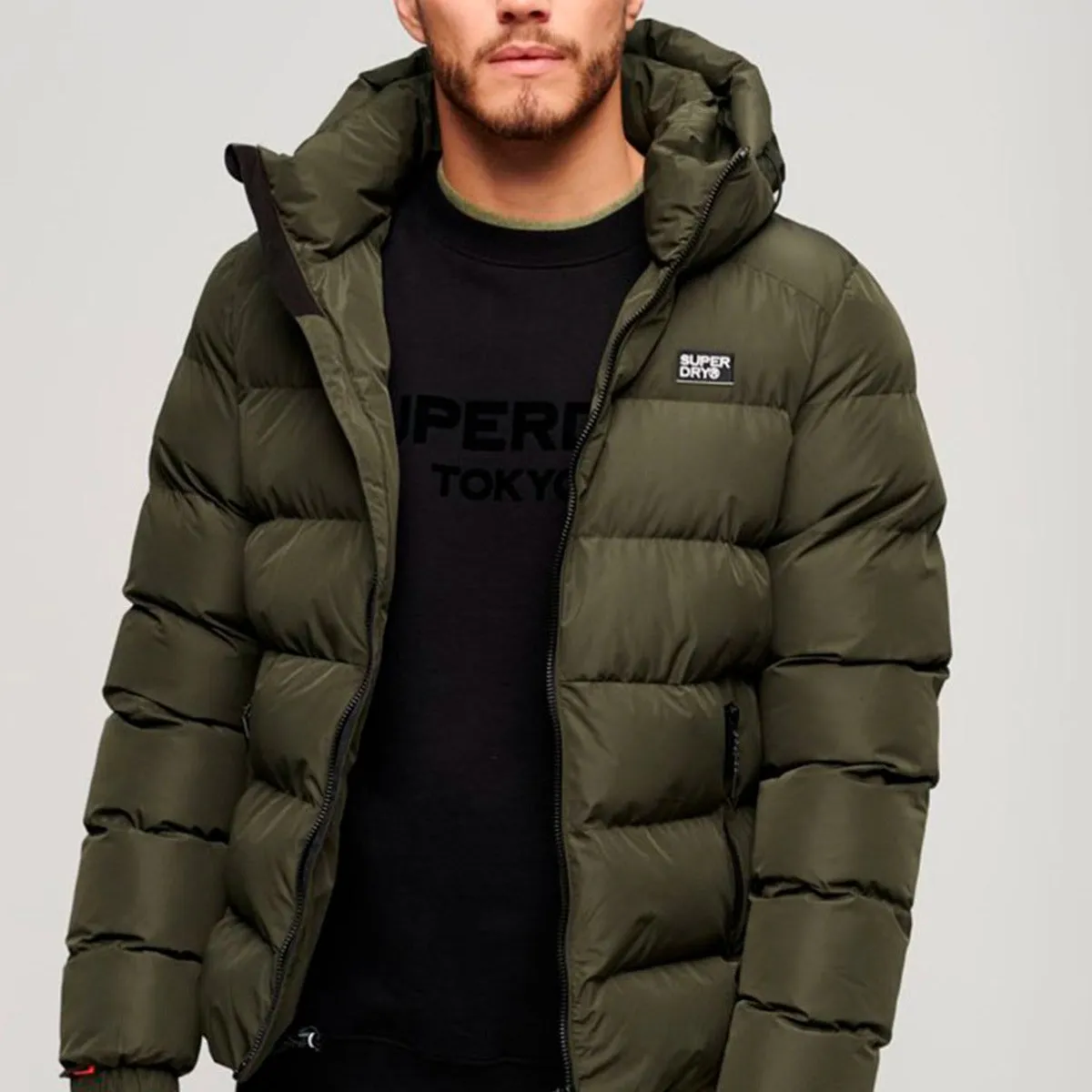 Superdry Jakke Hooded Sports Puffer