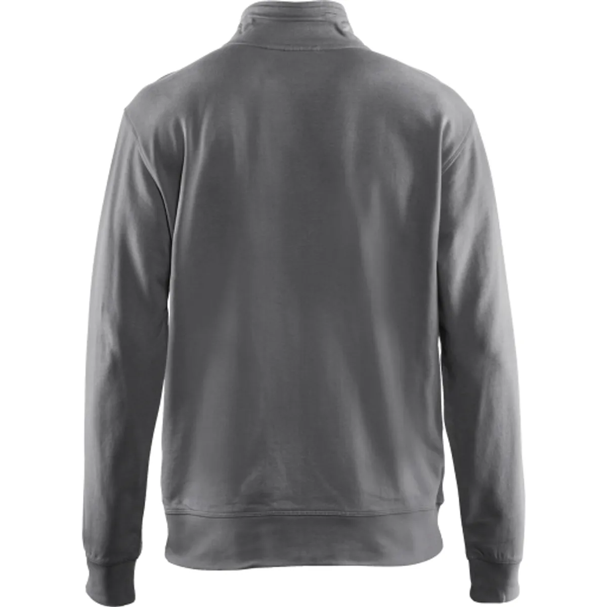 SWEATSHIRT FULL ZIP MØRK GRÅ X