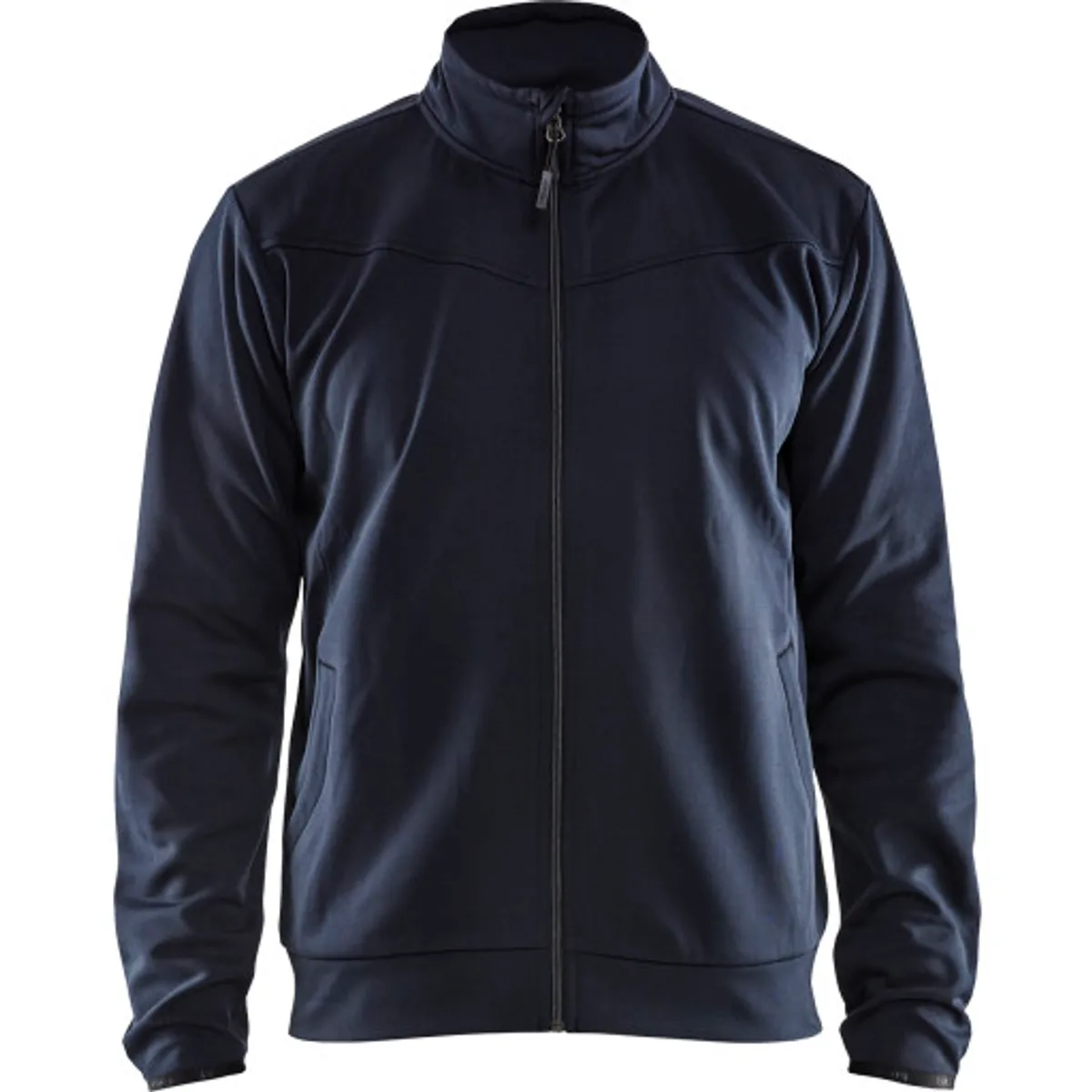 SWEATSHIRT FULL ZIP MØRK MARIN