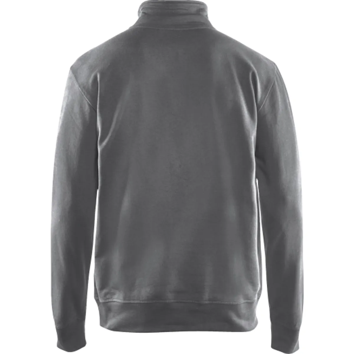 SWEATSHIRT HALF ZIP GRÅ XS