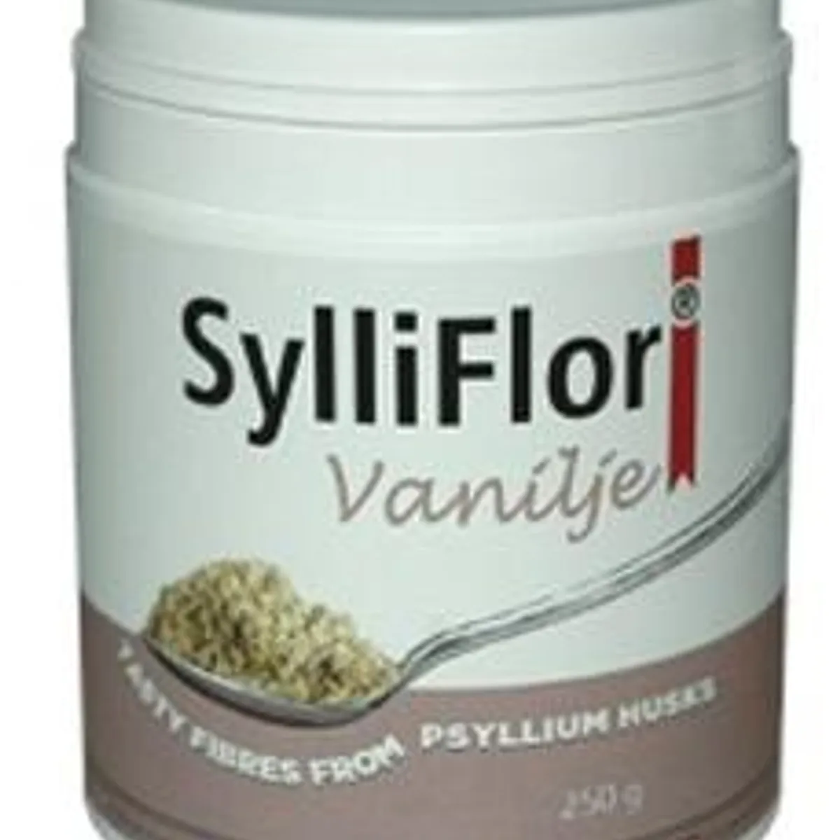 SylliFlor vanilje loppefrøskaller, 200gr.