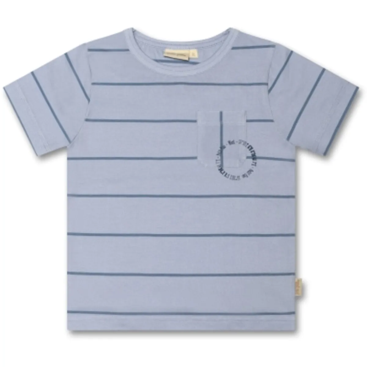 T-shirt kortærmet Pocket - BLUE - 110