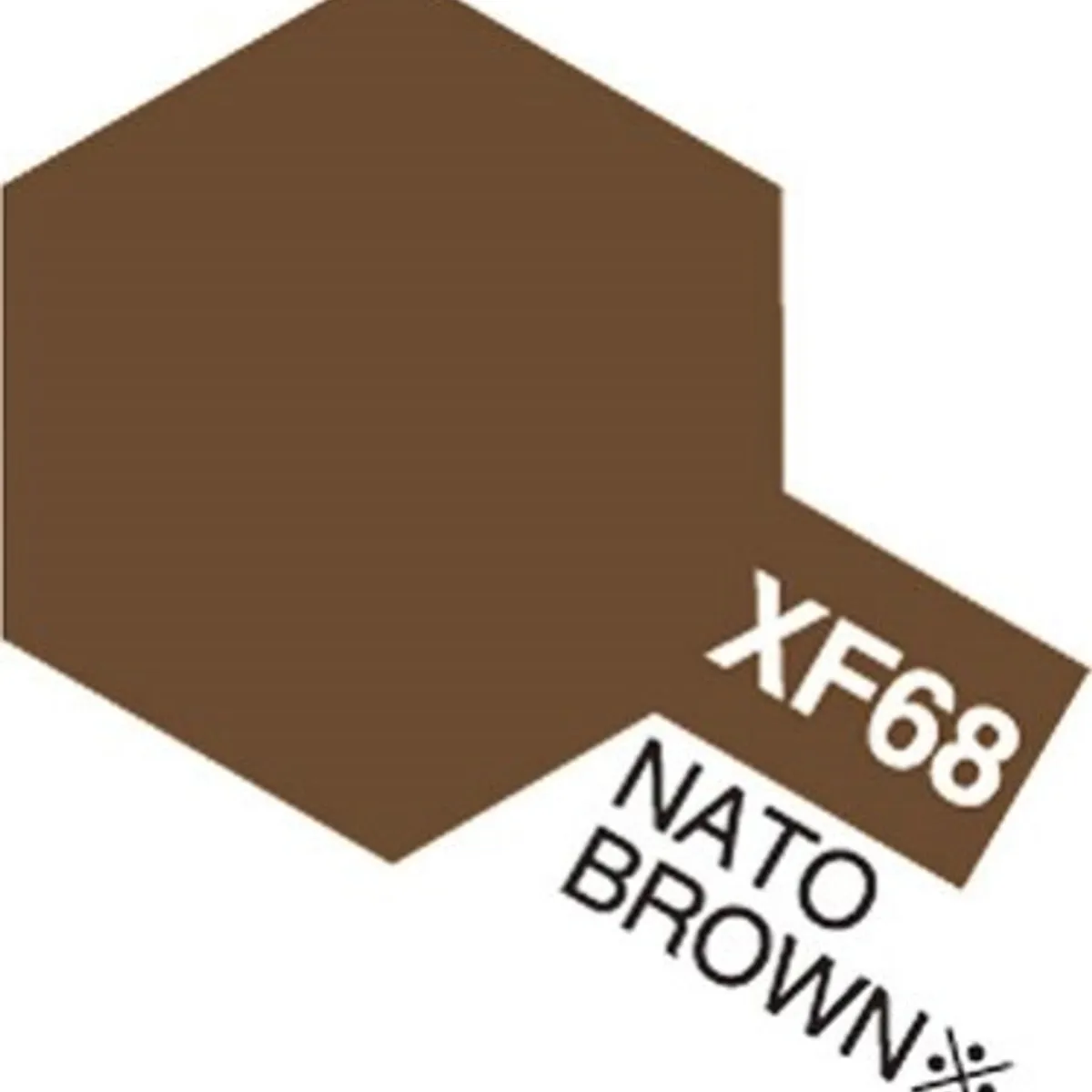 Tamiya - Acrylic Mini - Xf-68 Nato Brown Flat 10 Ml - 81768