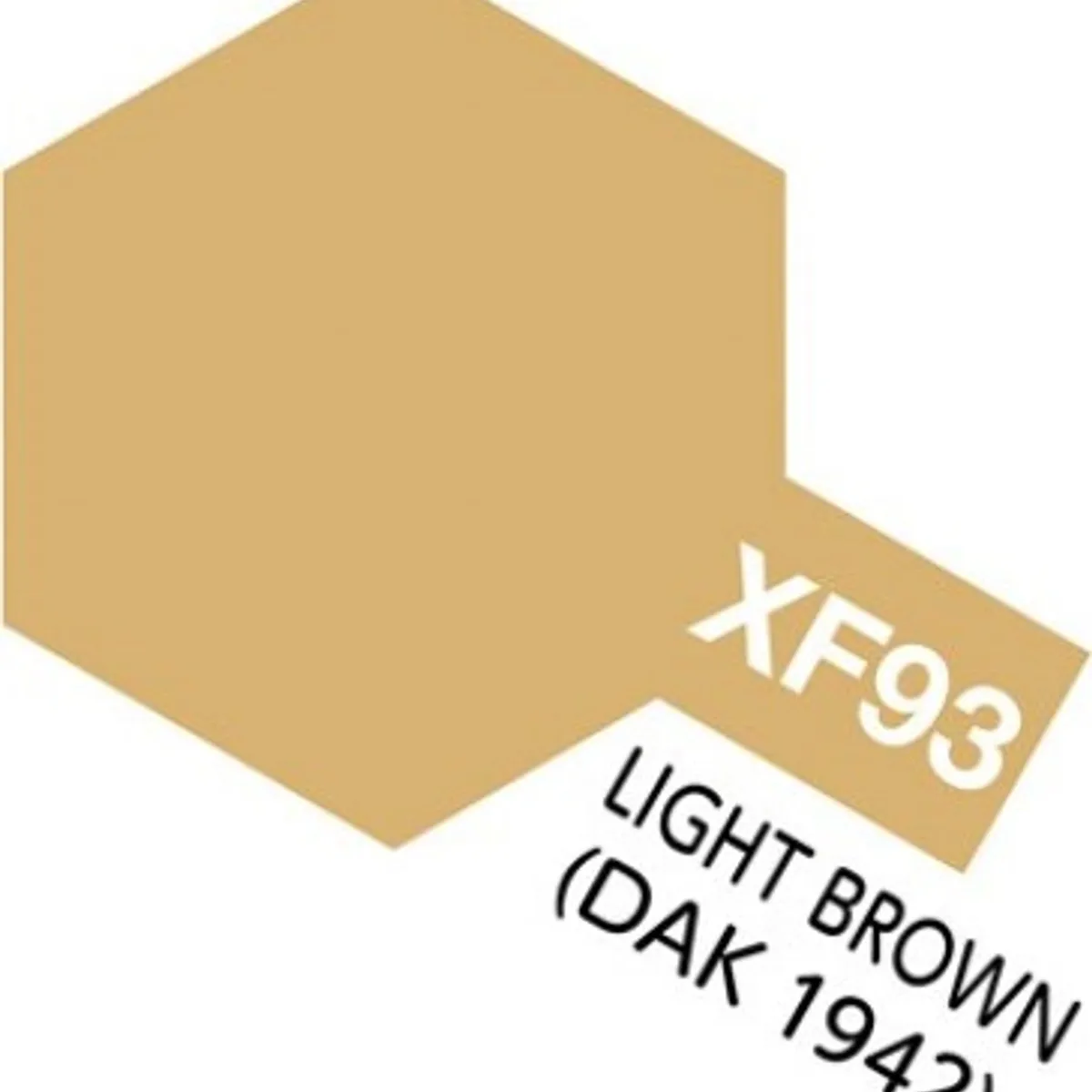 Tamiya - Acrylic Mini - Xf-93 Light Brown Dak 1942 Flat 10 Ml - 81793