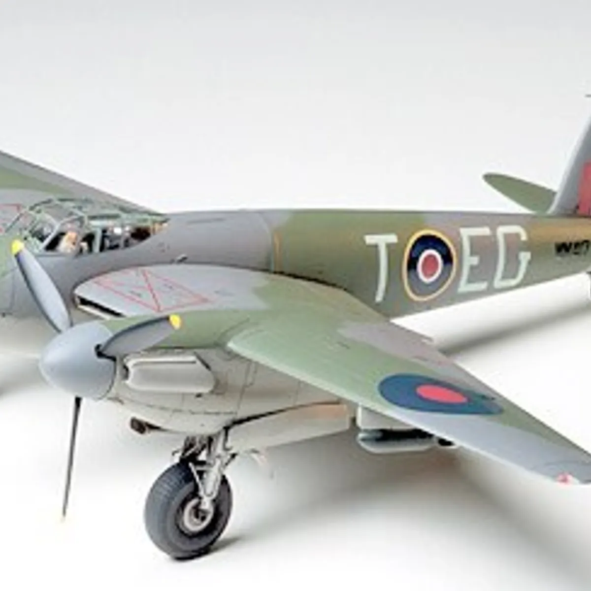 Tamiya - De Havilland Mosquito Fb Mk6 Nf Mk2 Fly Byggesæt - 1:48 - 61062