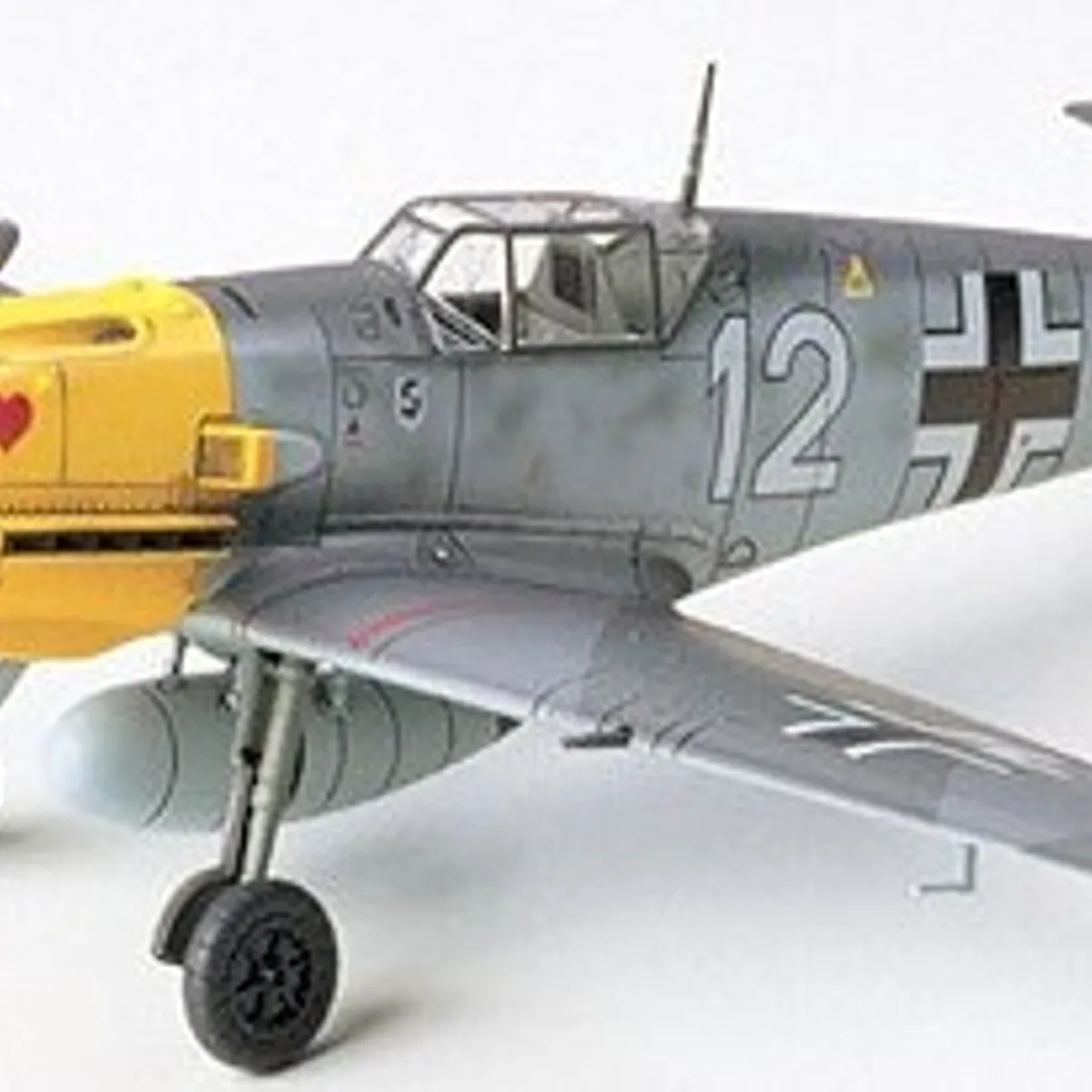 Tamiya - Messerschmitt Bf109 E-4/7 Fly Byggesæt - 1:72 - 60755