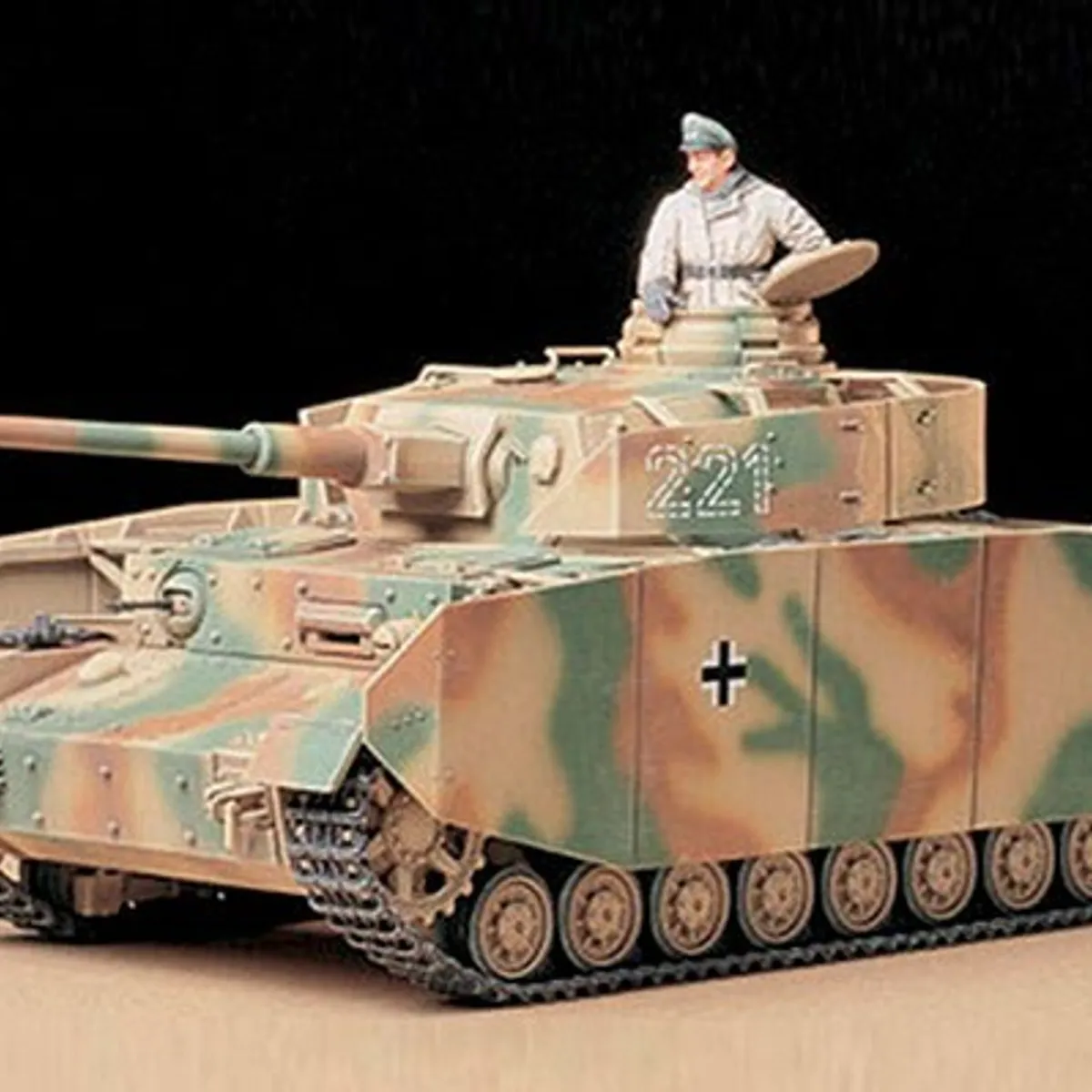 Tamiya - Panzerkampfwagen Iv Ausf.h Early Byggesæt - 1:35 - 35209