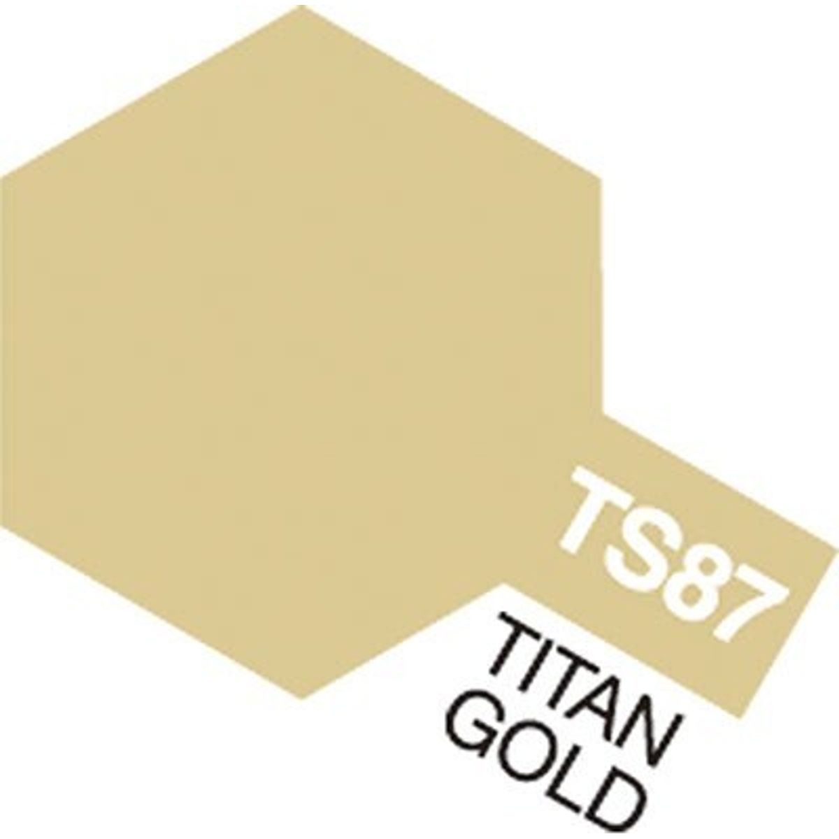 Tamiya Spraymaling - Ts-87 Titan Gold Gloss - 85087