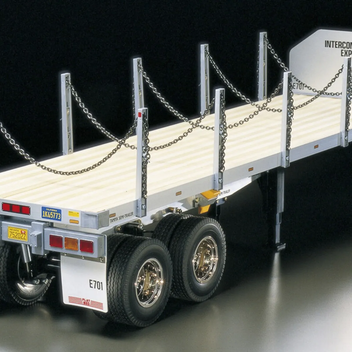 Tamiya - Trailer Flatbed Semitrailer Byggesæt - 1:14 - 56306