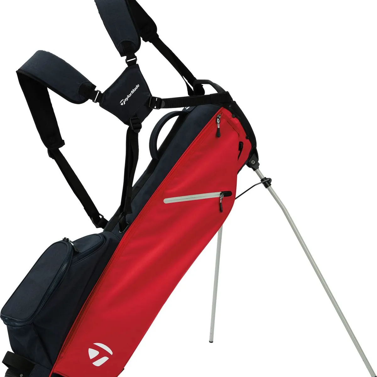 Taylormade FlexTech Carry Bærebag - Dark Navy/Red