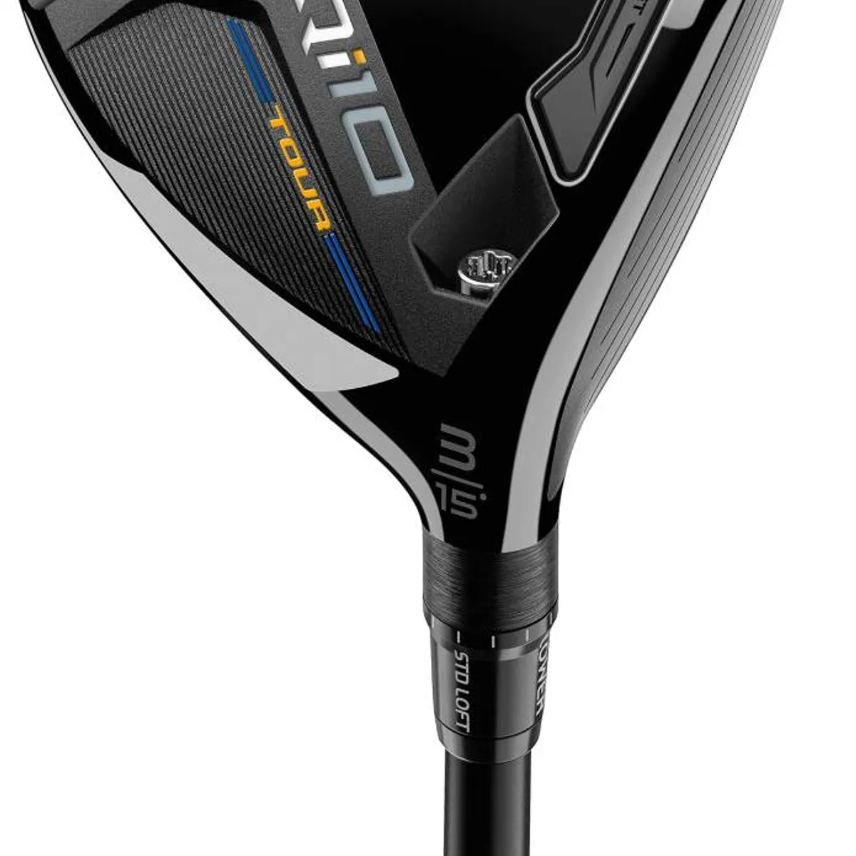 Taylormade Qi10 Tour Herre Fairwaykølle - Sort/Blå - Højre - 15.0° (3 Kølle) - Mitsubishi Chemical Tensei AV Limited Blue 75 X-Stiff Grafit