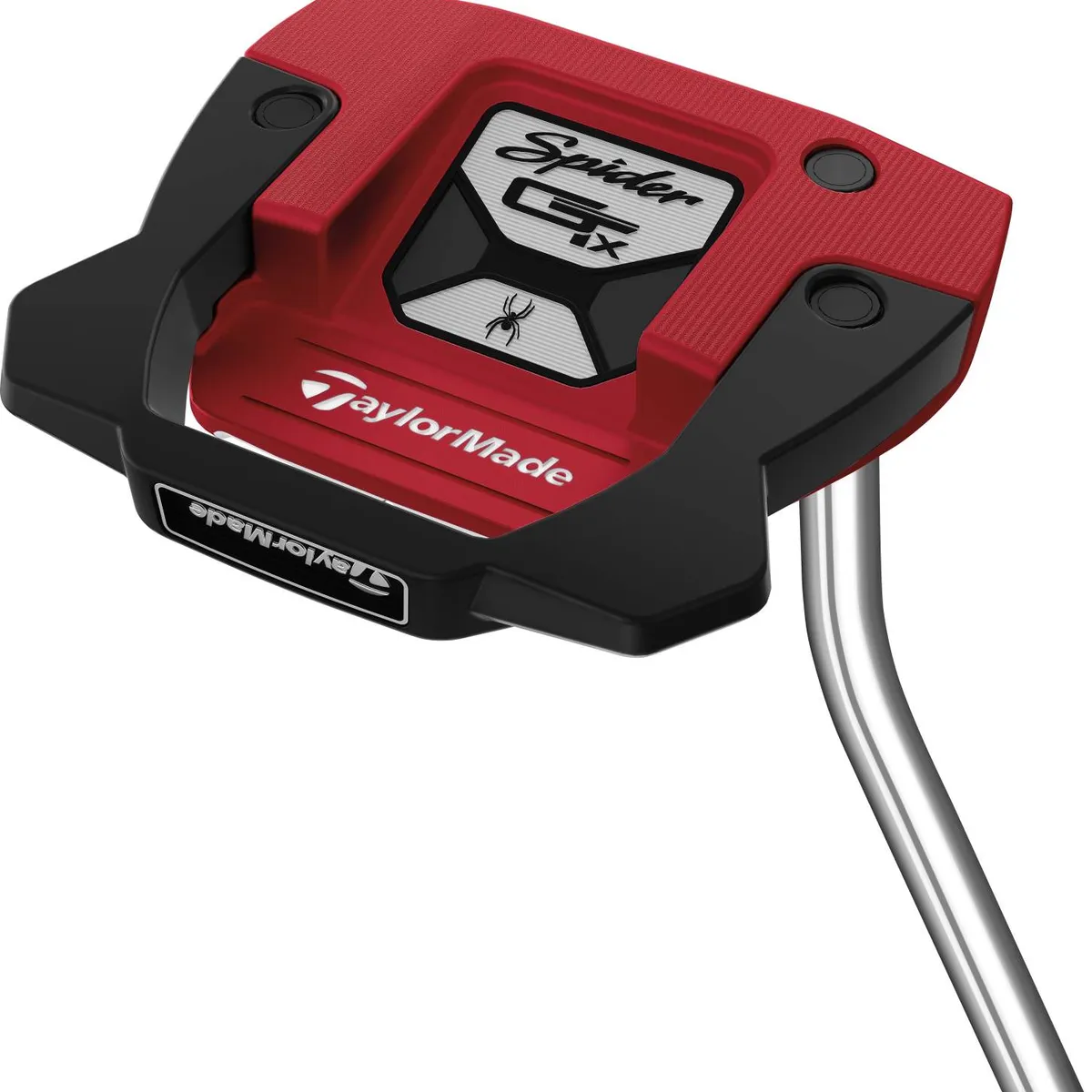 Taylormade Spider GTX Single Bend Neck Putter - Rød - Venstre - Str. 35" - Taylormade Pistol GTR 1.0 (2023) 1.0 Grå/Hvid