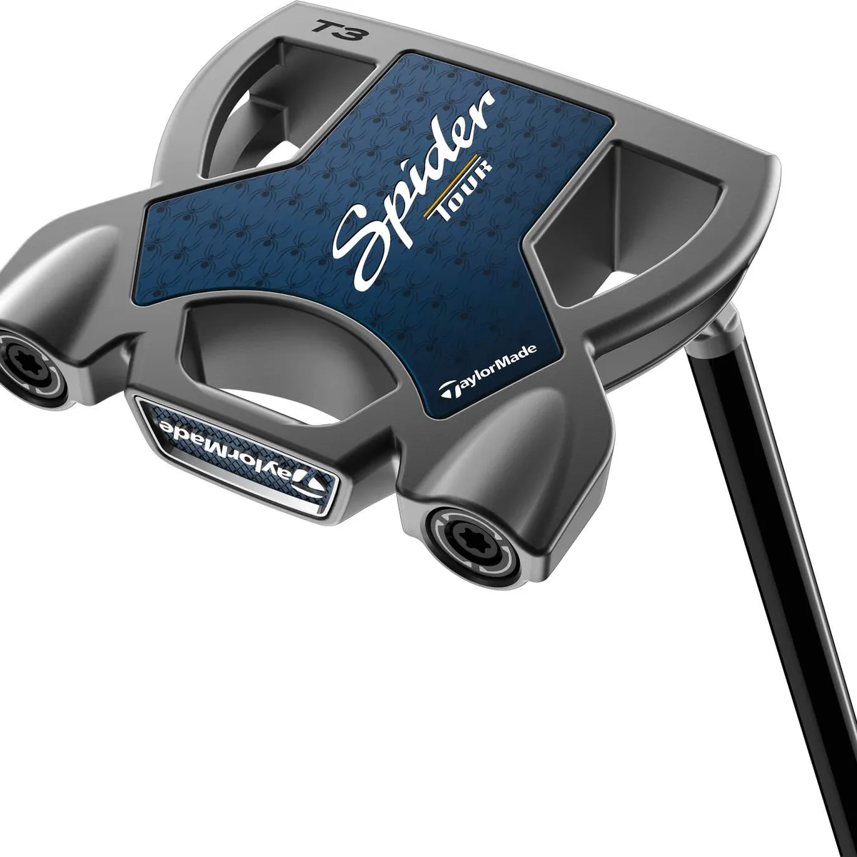 Taylormade Spider Tour Slant Neck Putter - Børstet Stål - Højre - Str. 33" - Taylormade Pistol GT 1.0 (2023) 1.0 Hvid/Sort