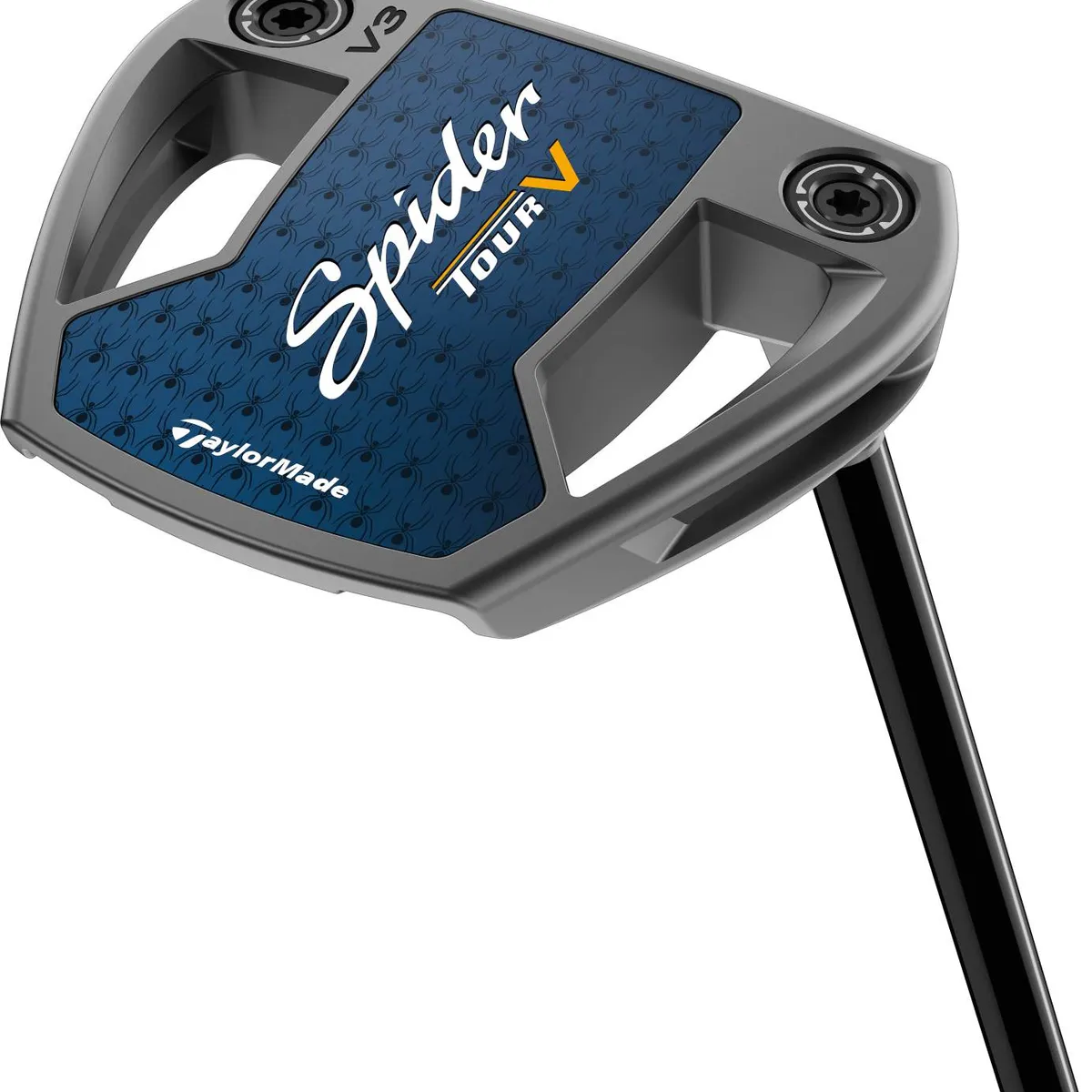 Taylormade Spider Tour V Slant Neck Putter - Børstet Stål - Højre - Str. 33" - Taylormade Pistol GT 1.0 (2023) 1.0 Hvid/Sort