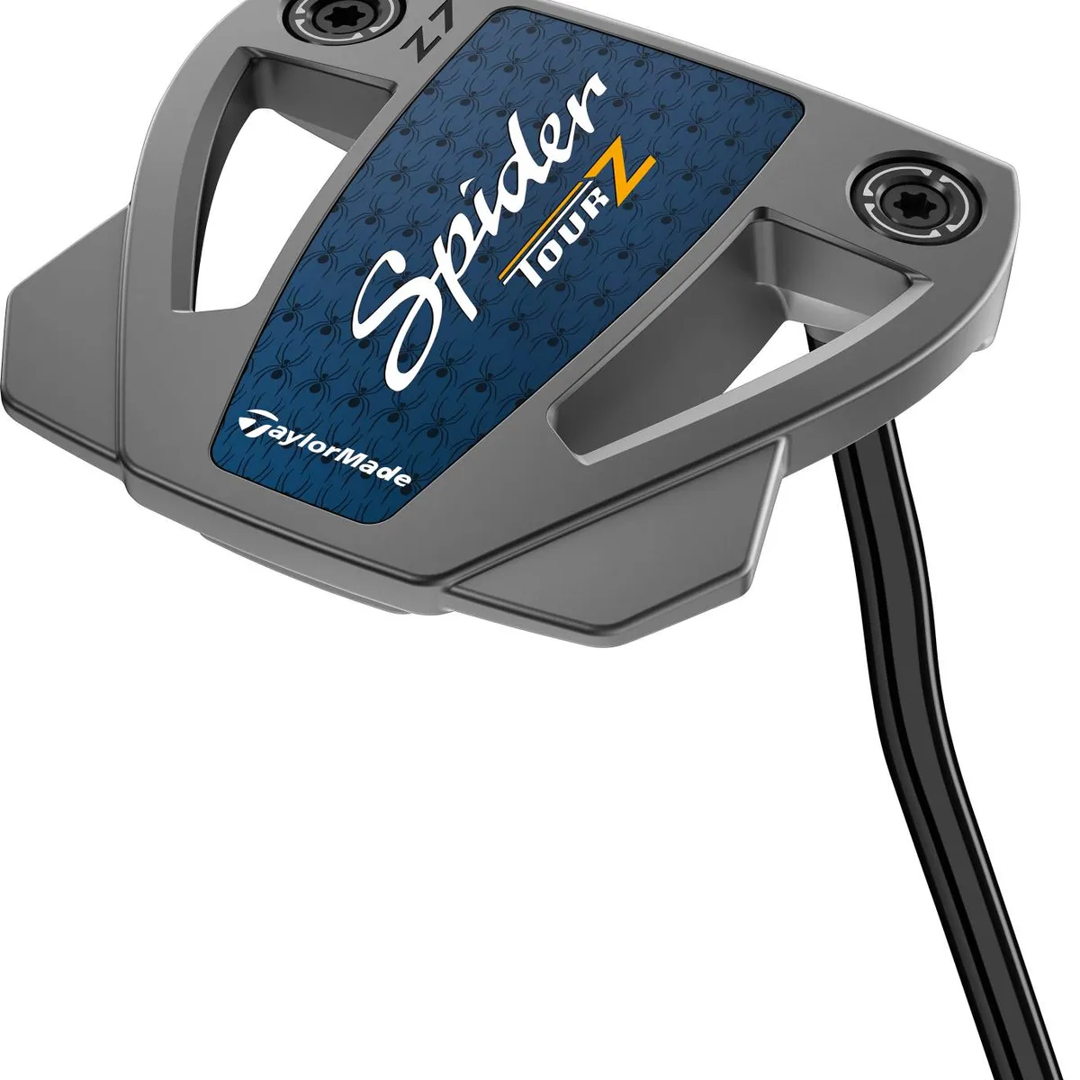 Taylormade Spider Tour Z Double Bend Neck Putter - Børstet Stål - Højre - Str. 34" - Taylormade Pistol GT 1.0 (2023) 1.0 Hvid/Sort