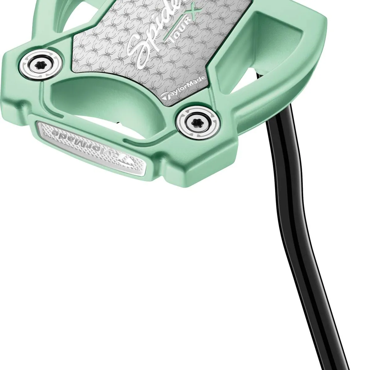 Taylormade Spider X Double Bend Neck Putter - Ice Mint - Højre - Str. 33" - Taylormade Pistol GT 1.0 (2023) 1.0 Hvid/Sort