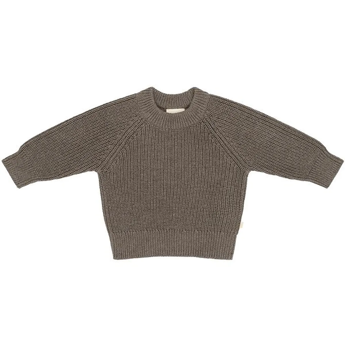 That's Mine Bluse - Flo Sweater - Earth Brown Melange