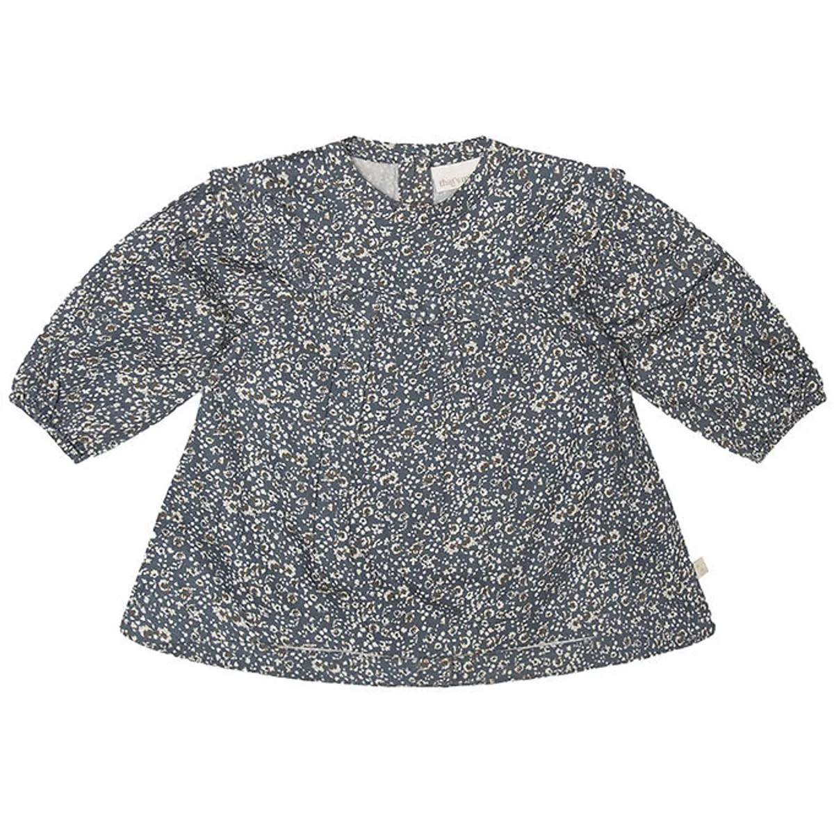 That's Mine Skjortebluse - Santu - Flores Blue