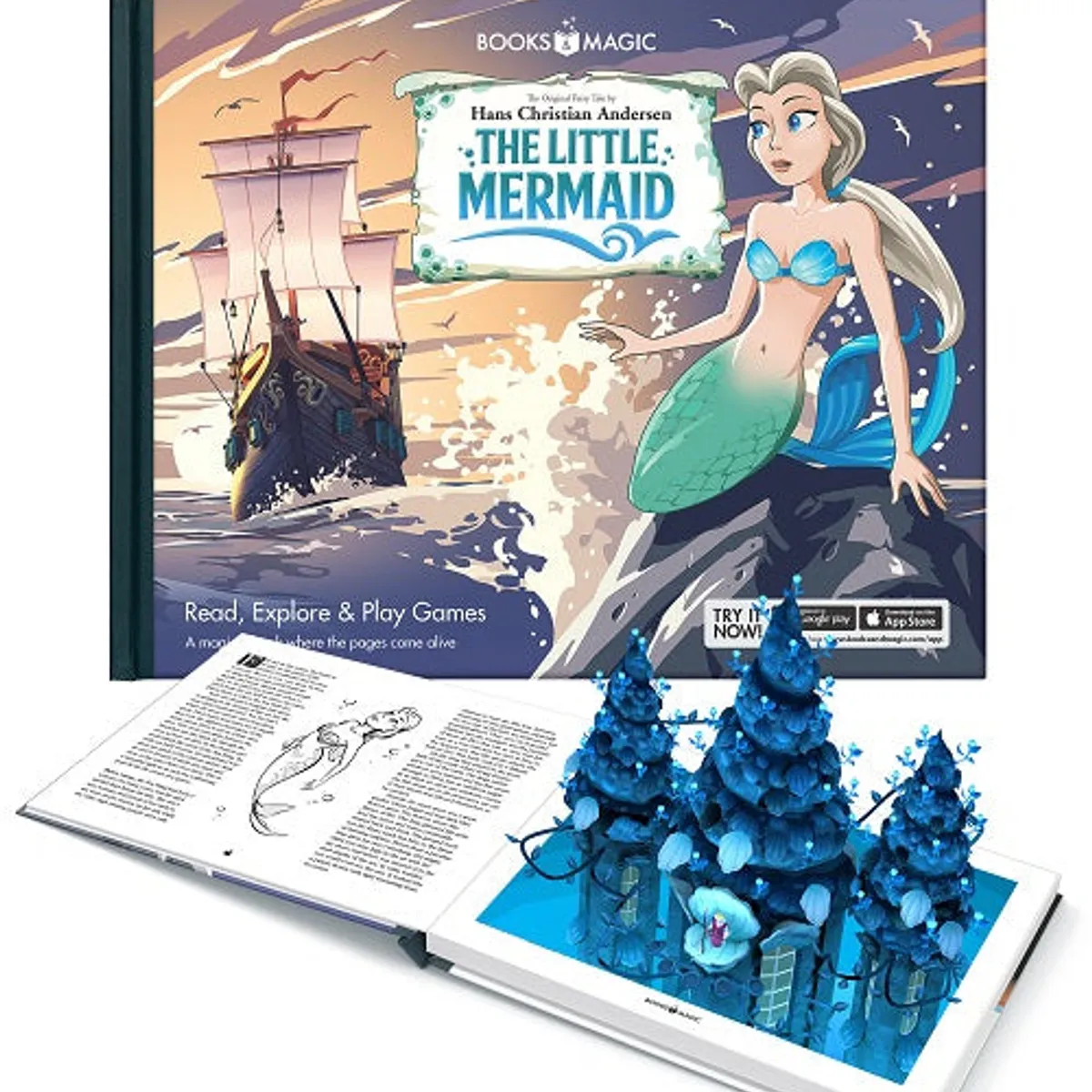 The Little Mermaid - A Magical Augmented Reality Book