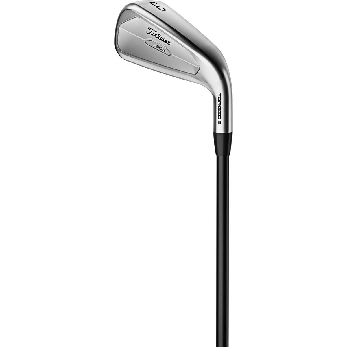 Titleist U505 (2023) Herre Utility Jern - Chrome - Venstre - 20.0° (3) - True Temper Project X - HZRDUS Gen 4 Black 80 Stiff 6.0 Grafit