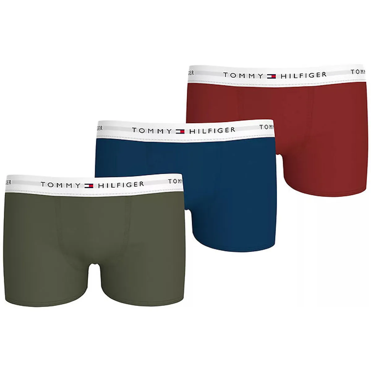 Tommy Hilfiger Boxershorts - 3-pak - Indigo/Magma/Olive