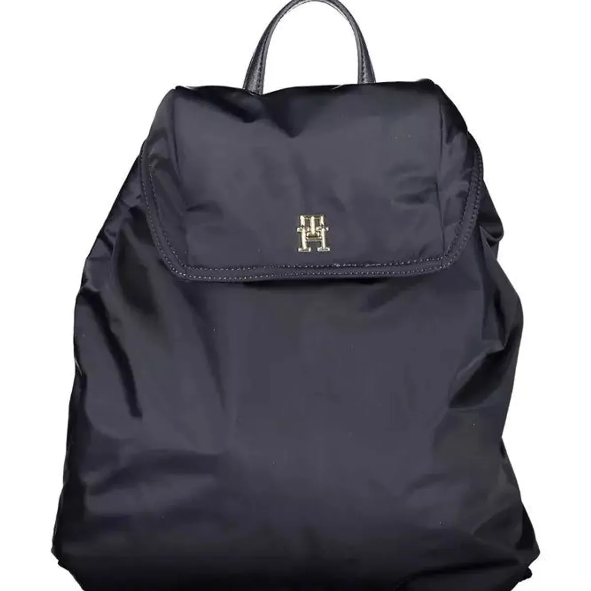 Tommy Hilfiger Eco Chic Blue Backpack with Contrasting Details