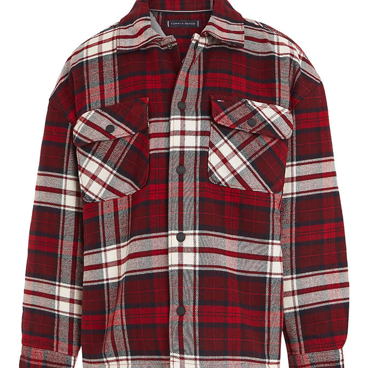 Tommy Hilfiger Skjorte m. For - Shearling Lined Tartan - Multi C