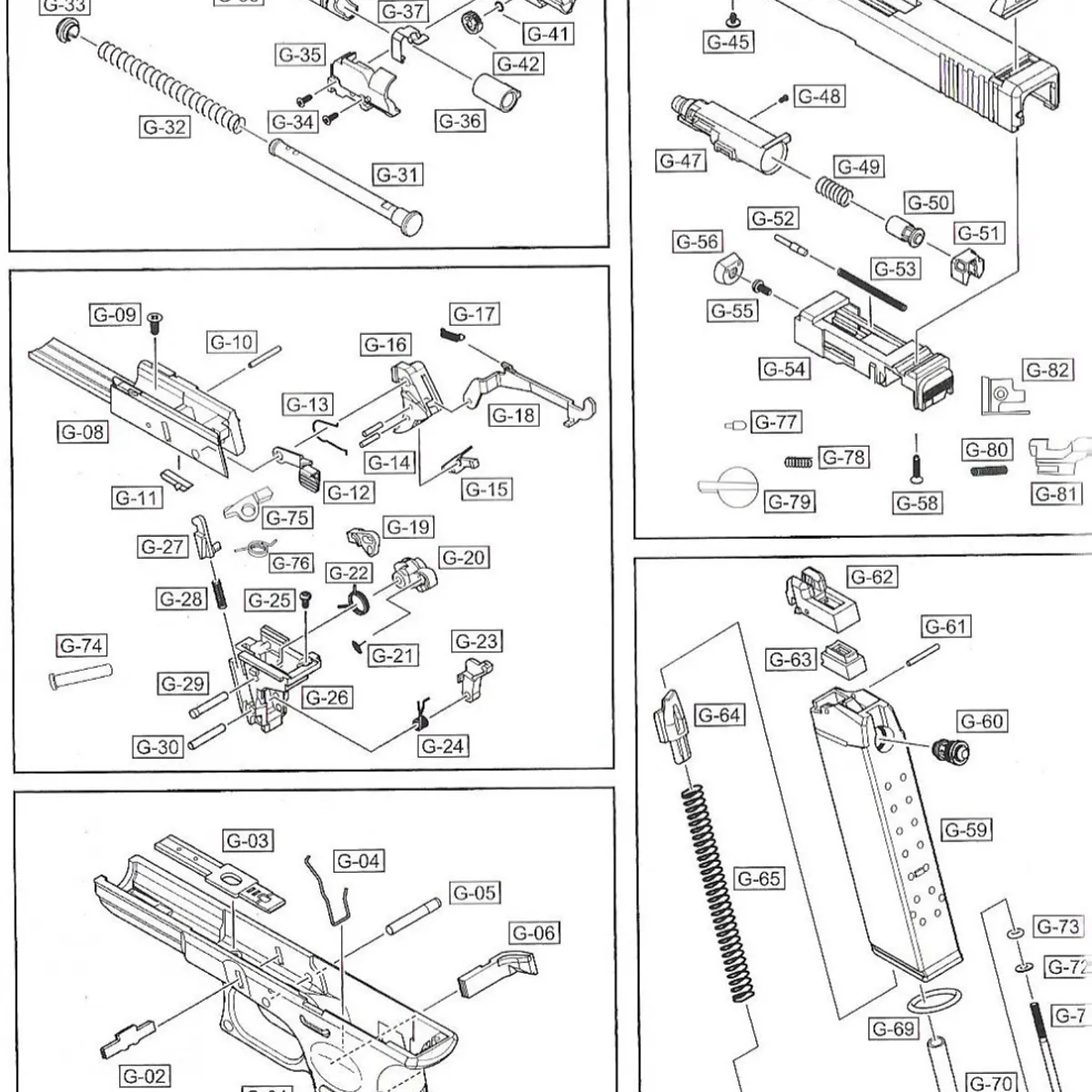 Topventil til magasin, del #60