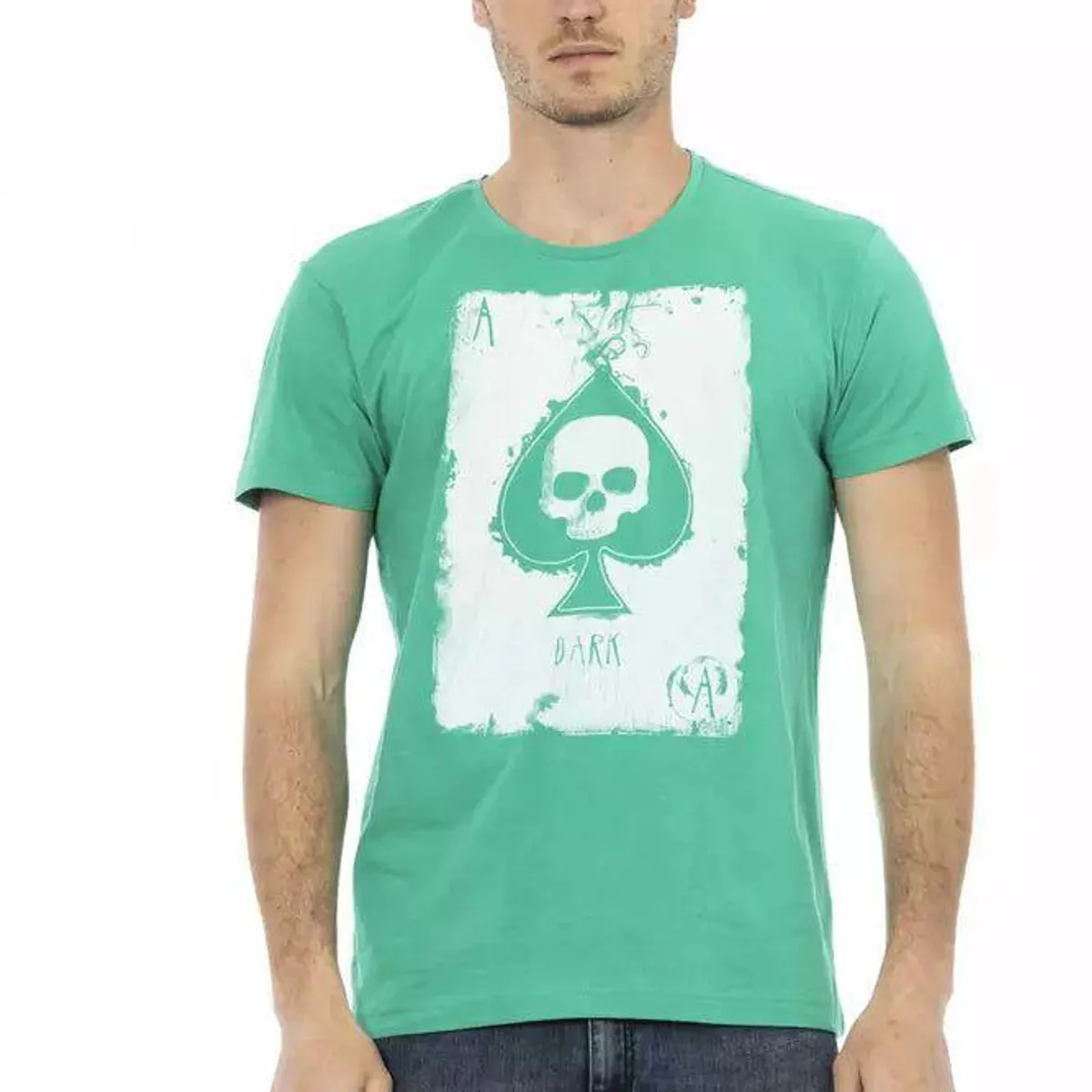 Trussardi Action Grøn Bomuld T-Shirt