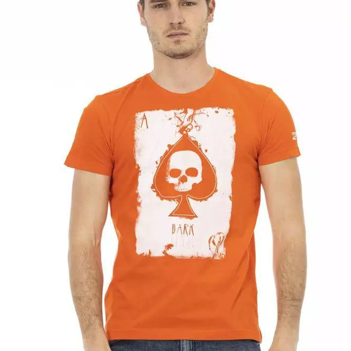 Trussardi Action Orange Bomuld T-Shirt