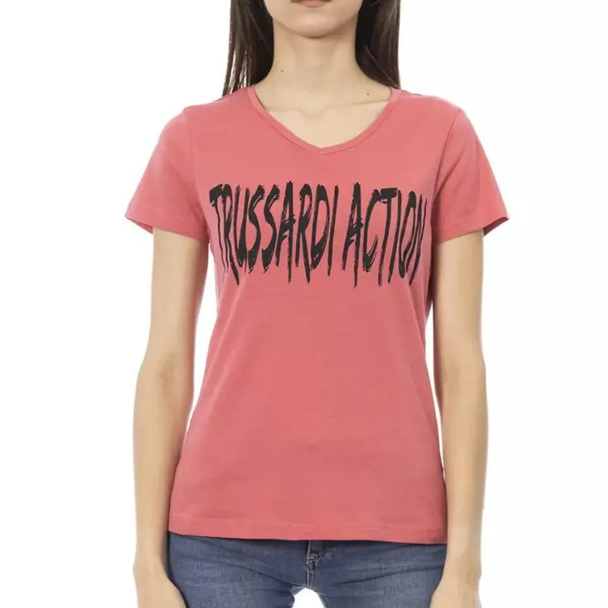 Trussardi Action Pink Bomuld Tops & T-Shirt