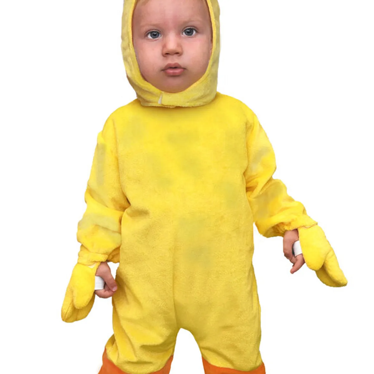 Tweety kostume (Piphans) - GUL - 1-2 ÅR